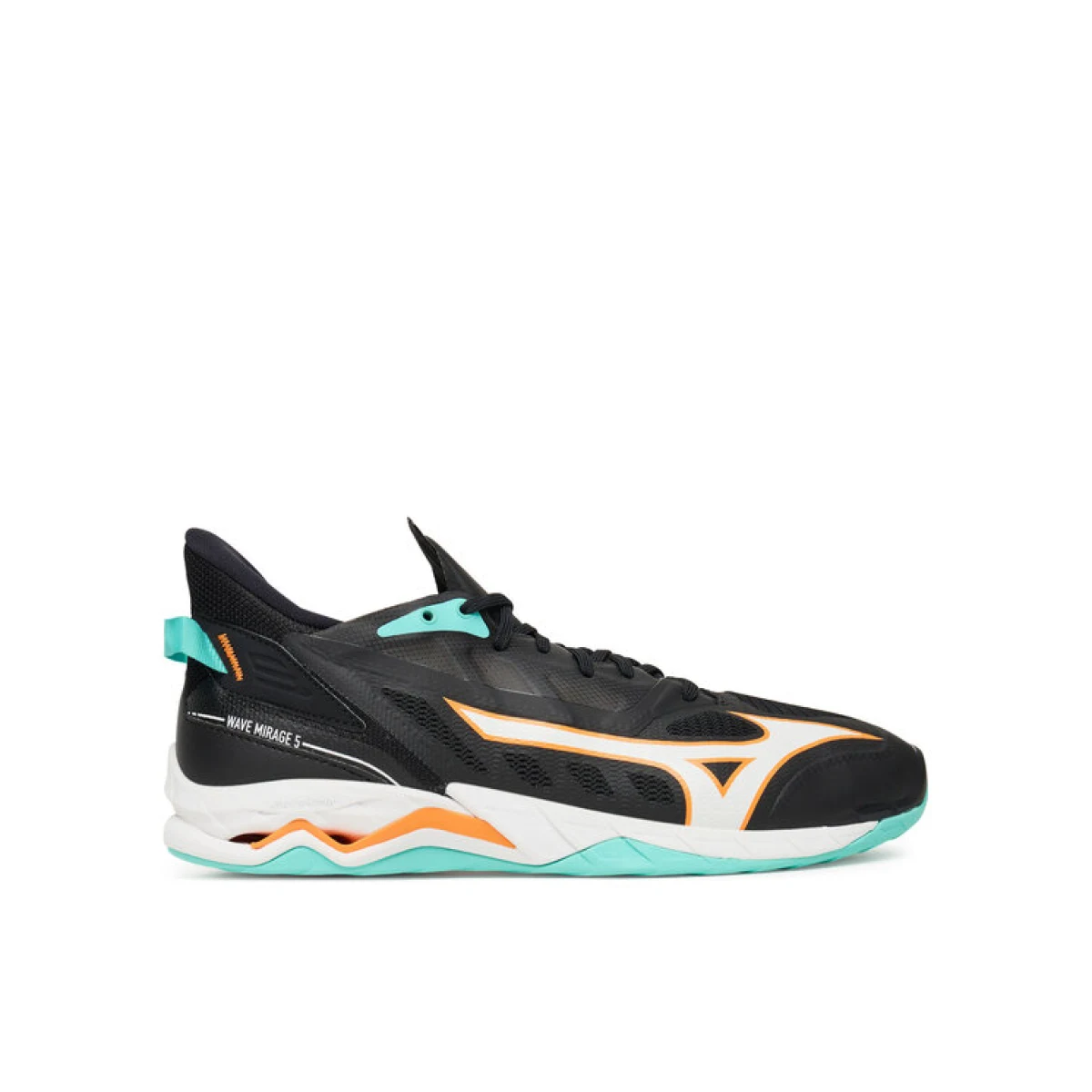Mizuno Čevlji za športe v zaprtih prostorih Wave Mirage 5 X1GA2350 Oranžna · záber 2