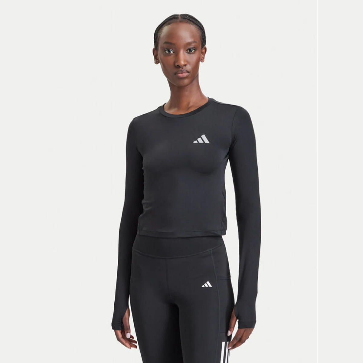 adidas Športna majica Adi365 Running Essentials KE8416 Črna Slim Fit - Velikost: L | Barva: čierna | Starostna skupina: Odrasli | Spol: Ženske · záber 2