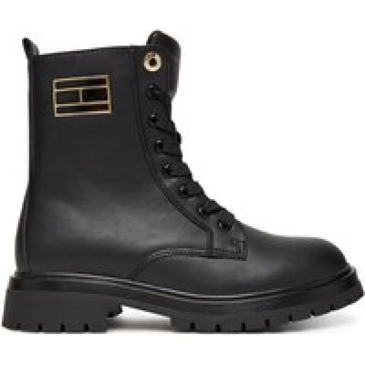 Tommy Hilfiger Pohodni čevlji T3A5-34015-1355999 Črna - Velikost: 38 | Barva: čierna | Starostna skupina: Odrasli | Spol: Otroški · záber 1