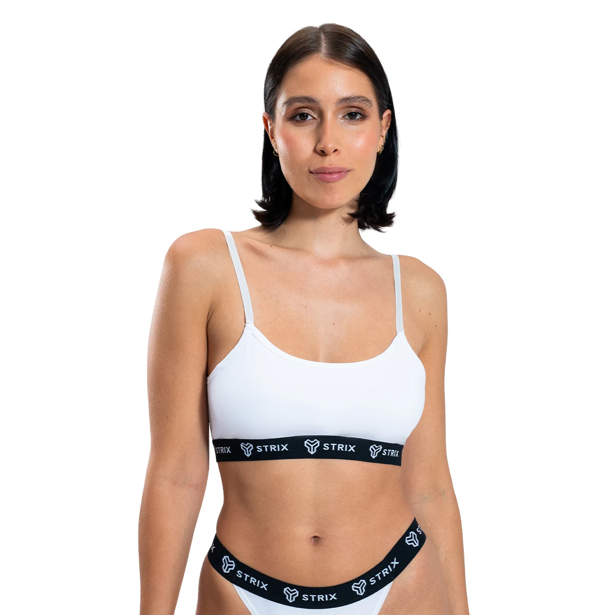 STRIX Športni nedrček String White · záber 6
