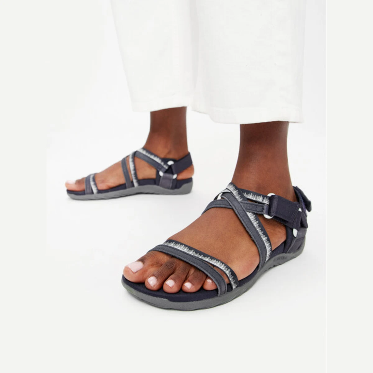 Merrell Sandali Terran 3 Cush Lattice J002718 Mornarsko modra · záber 2