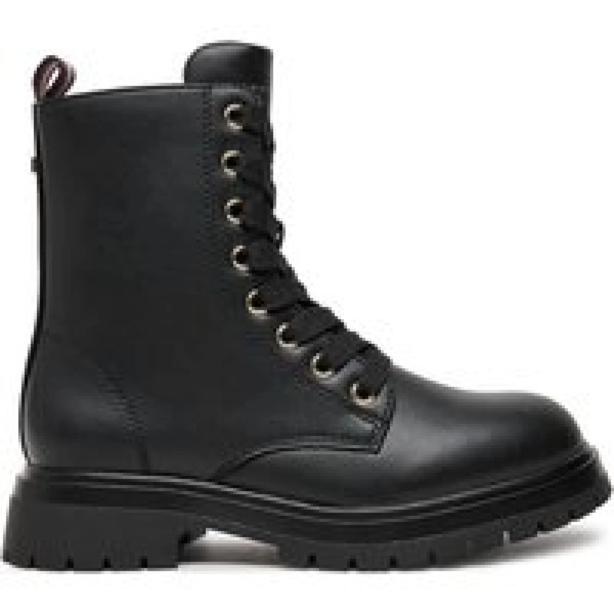 Tommy Hilfiger Pohodni čevlji Lace-Up Bootie T3A5-33569-1351 M Črna - Velikost: 30 | Barva: čierna | Starostna skupina: Odrasli | Spol: Otroški · záber 1