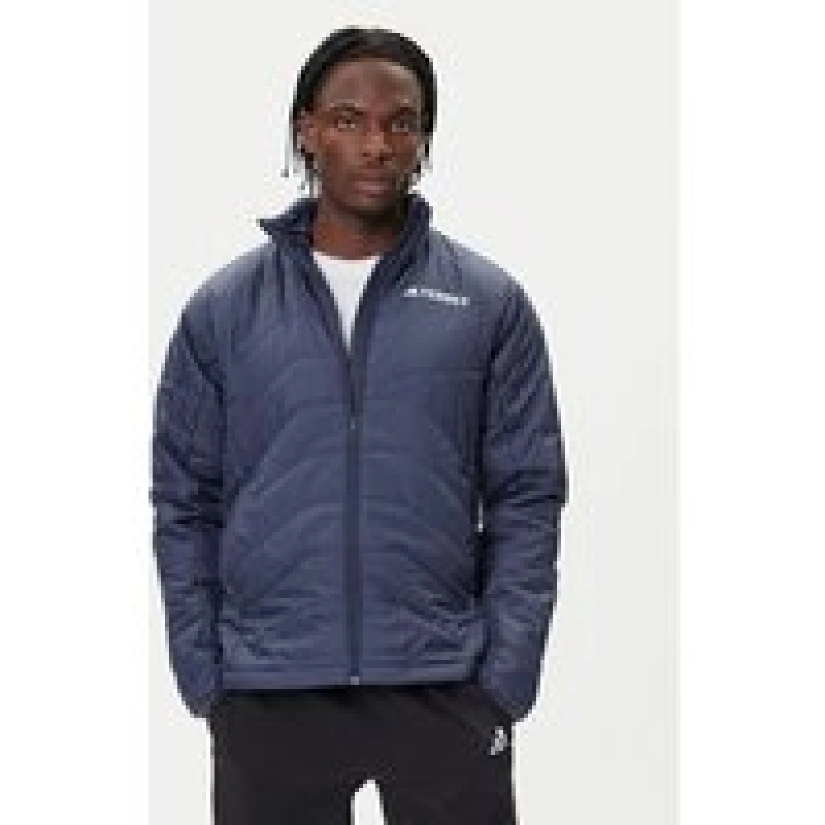 adidas Pohodna jakna Terrex Multi JL9790 Mornarsko modra Regular Fit - Velikost: L | Barva: modrá | Starostna skupina: Odrasli | Spol: Moški · záber 1