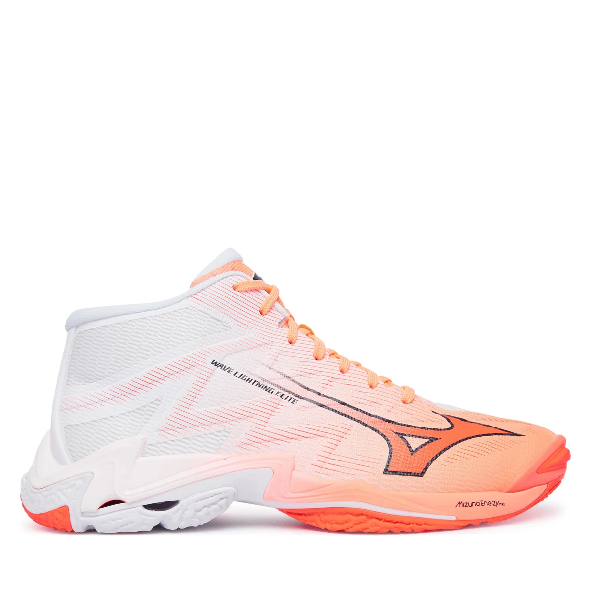 Mizuno Čevlji za športe v zaprtih prostorih Wave Lightning Elite Mid V1GA2605 Koral - Velikost: 45 | Starostna skupina: Odrasli | Spol: Moški · záber 4