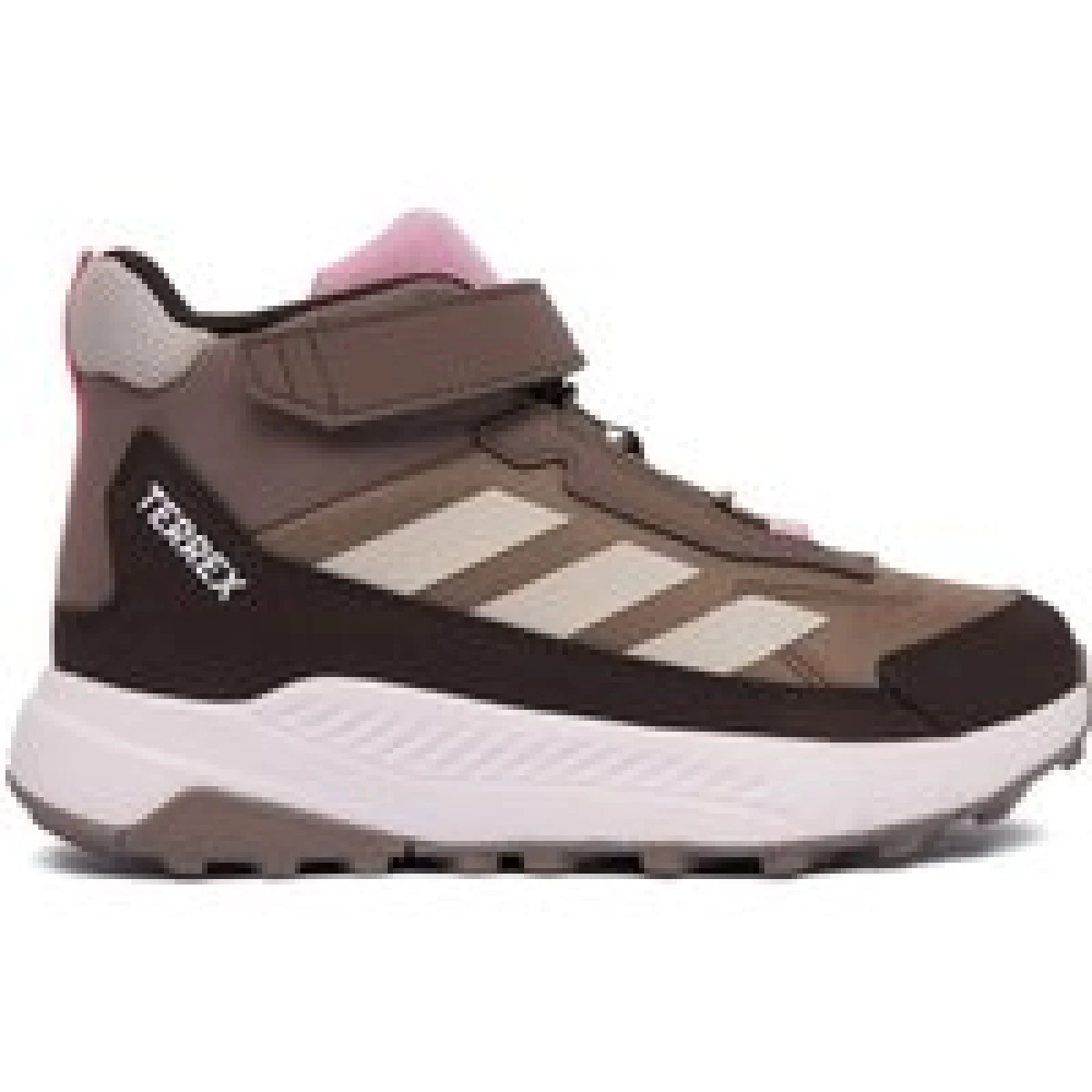 Trekking čevlji adidas Terrex Anylander Mid Children Hiking Shoes JR9726 Rjava · záber 1