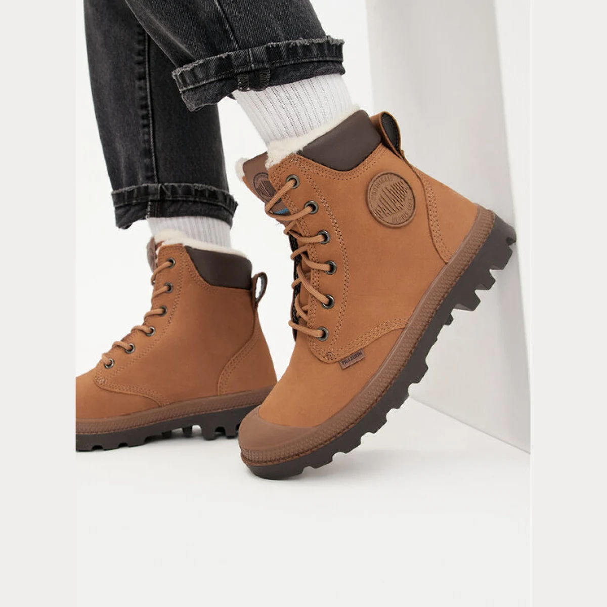 Palladium Pohodni čevlji Pampa Sport Cuff Wps 72992-697-M Rjava - Velikost: 42 | Barva: hnedá | Starostna skupina: Odrasli | Spol: Unisex · záber 2