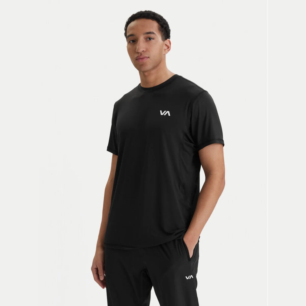 RVCA Športna majica Sport Vent 23MS013505 Črna Performance Fit · záber 2