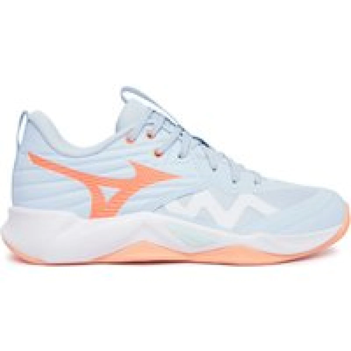 Čevlji za športe v zaprtih prostorih Mizuno Wave Momentum Pro V1GC2540 Svetlo modra · záber 1