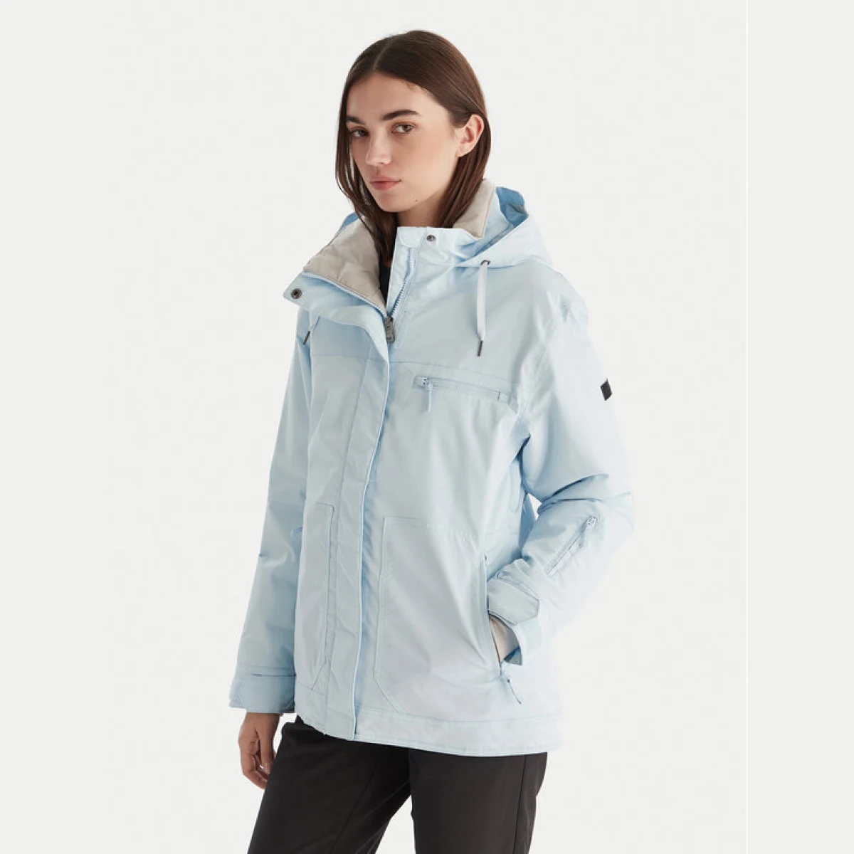 Roxy Smučarska jakna ERJTJ03530 Svetlo modra Regular Fit · záber 5