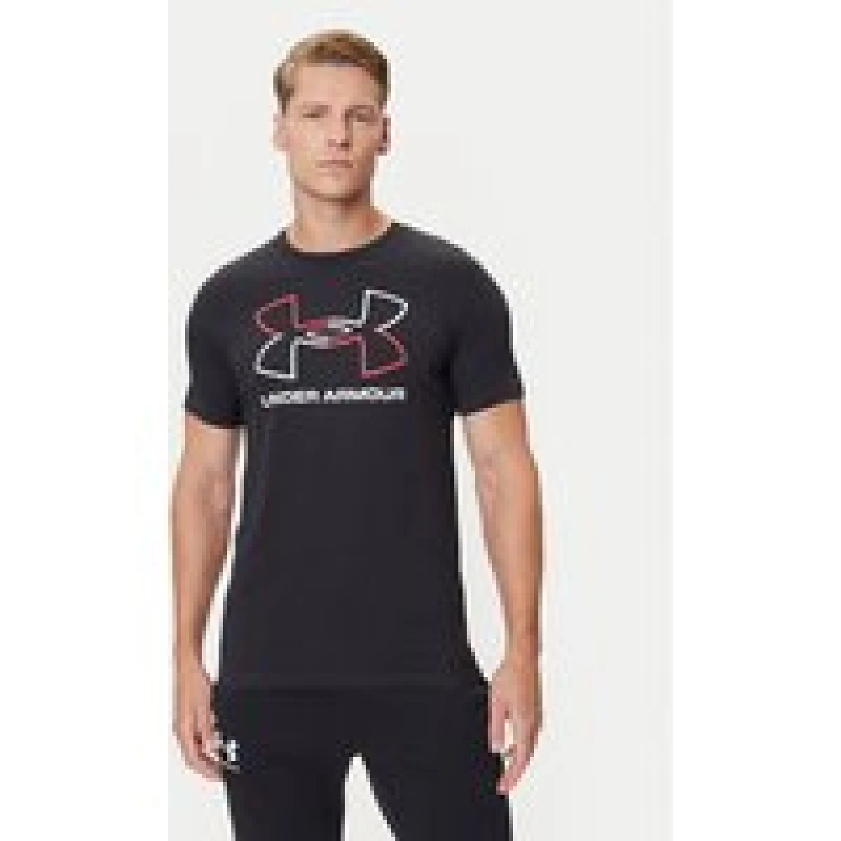 Under Armour Majica Ua Gl Foundation Update Ss 1382915-001 Črna Loose Fit - Velikost: L | Barva: čierna | Starostna skupina: Odrasli | Spol: Moški · záber 1