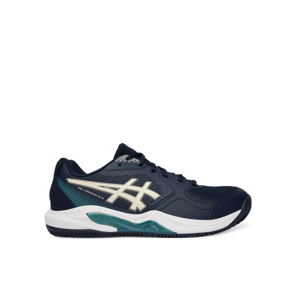 Čevlji za tenis Asics Gel-Dedicate 9 Clay 1041A547 Mornarsko modra - Velikost: 45 | Barva: modrá | Starostna skupina: Odrasli | Spol: Moški · záber 4