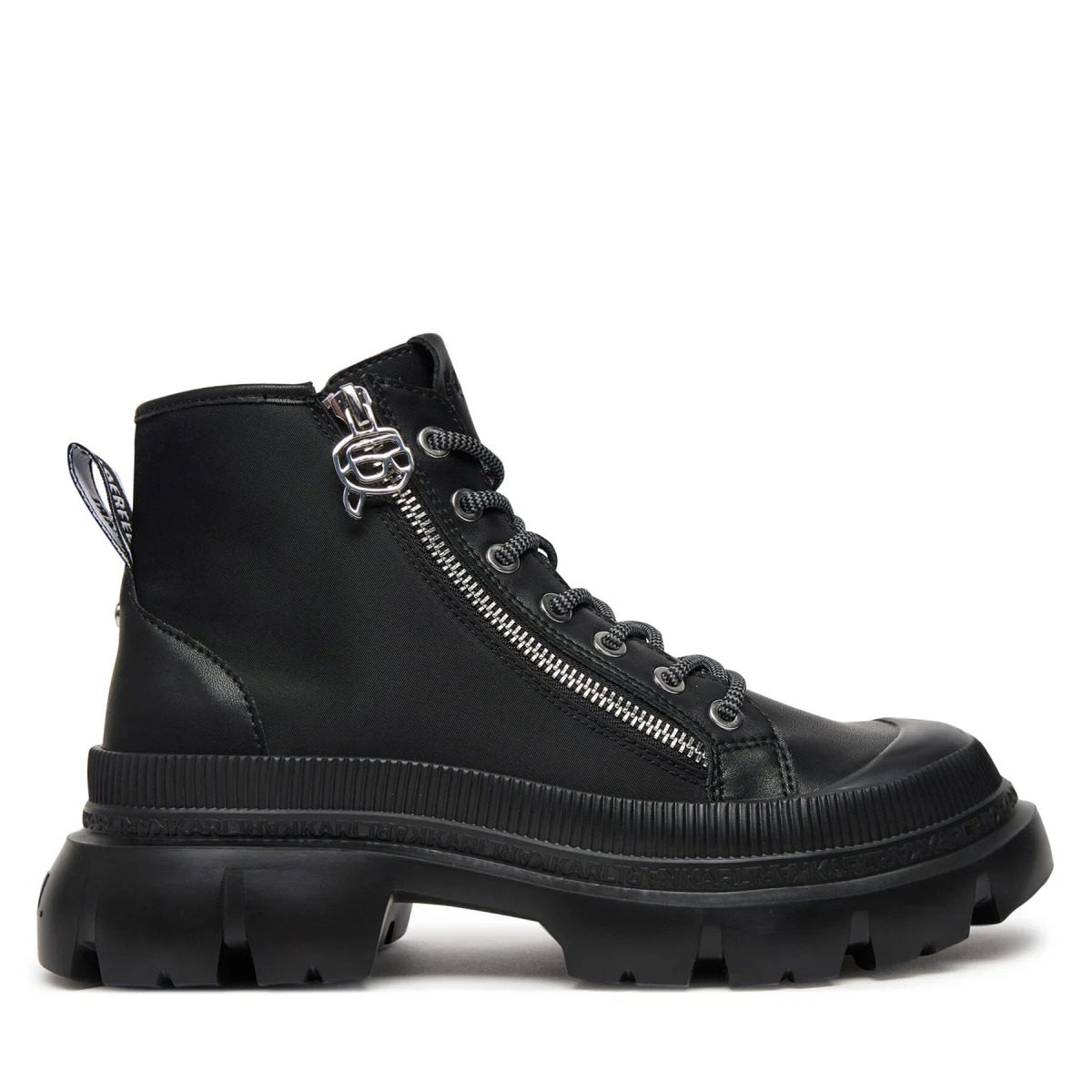 Pohodni čevlji KARL LAGERFELD KL43536 Črna · záber 2