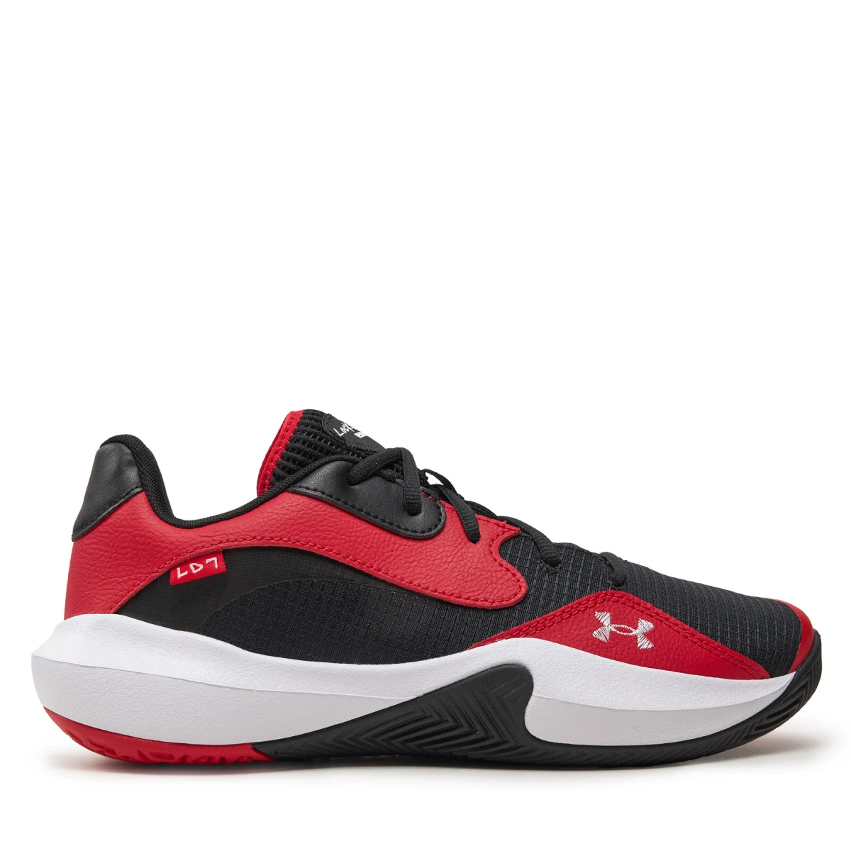 Čevlji za košarko Under Armour UA Lockdown 7 Low 3027646 Rdeča · záber 2