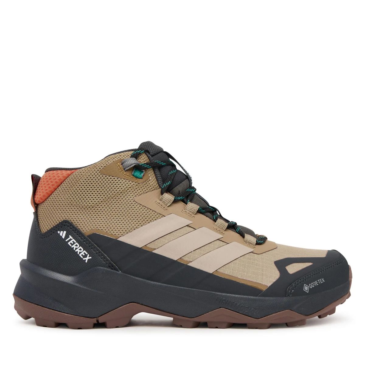 Trekking čevlji adidas Terrex Skychaser AX5 Mid GORE-TEX JH7804 Rjava - Velikost: 42 | Barva: hnedá | Starostna skupina: Odrasli | Spol: Moški · záber 2