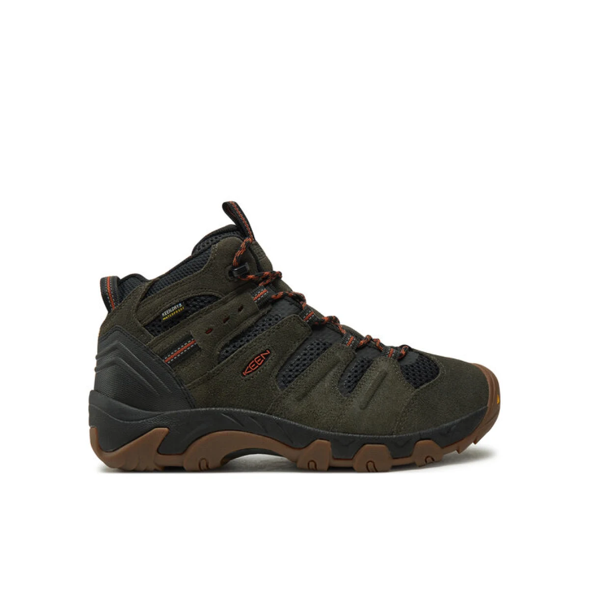 Keen Trekking čevlji Headout Mid Wp 1028306 Zelena · záber 2