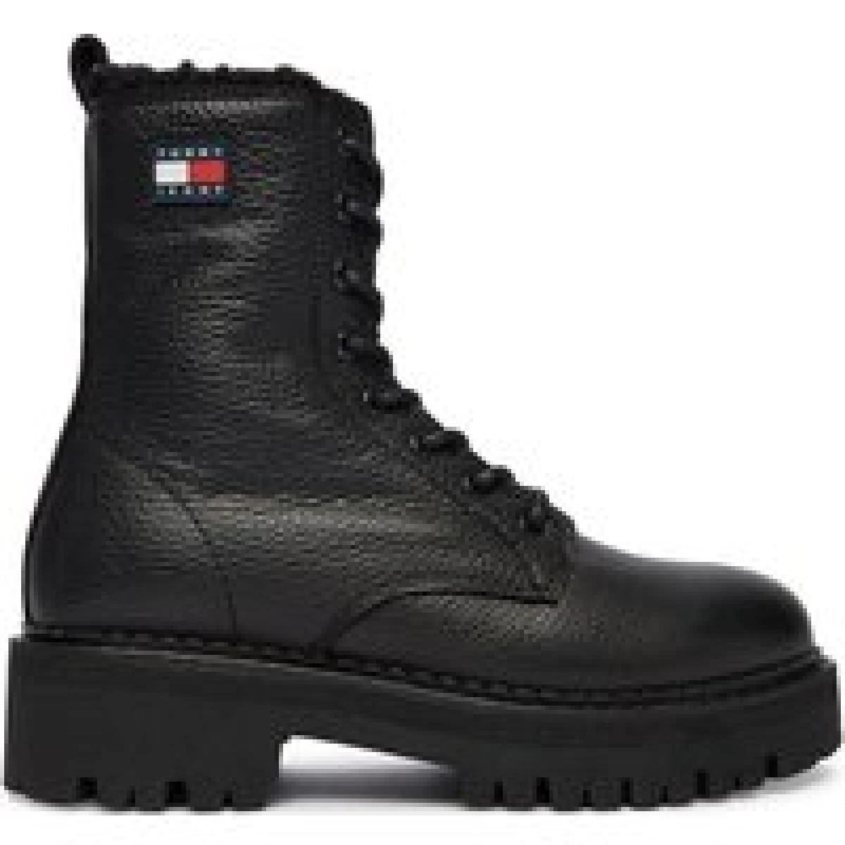 Pohodni čevlji Tommy Jeans Tjw Urban Laceup Boot Wl EN0EN02906 Črna · záber 1
