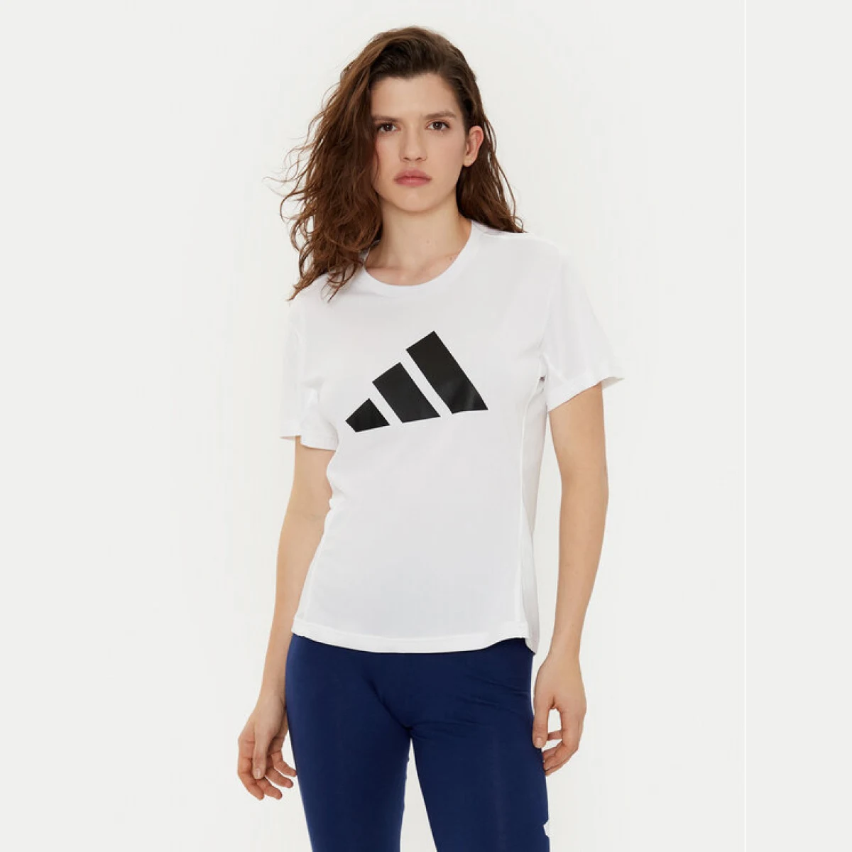 adidas Športna majica Run It IN0111 Bela Regular Fit - Velikost: M | Barva: biela | Starostna skupina: Odrasli | Spol: Ženske · záber 2