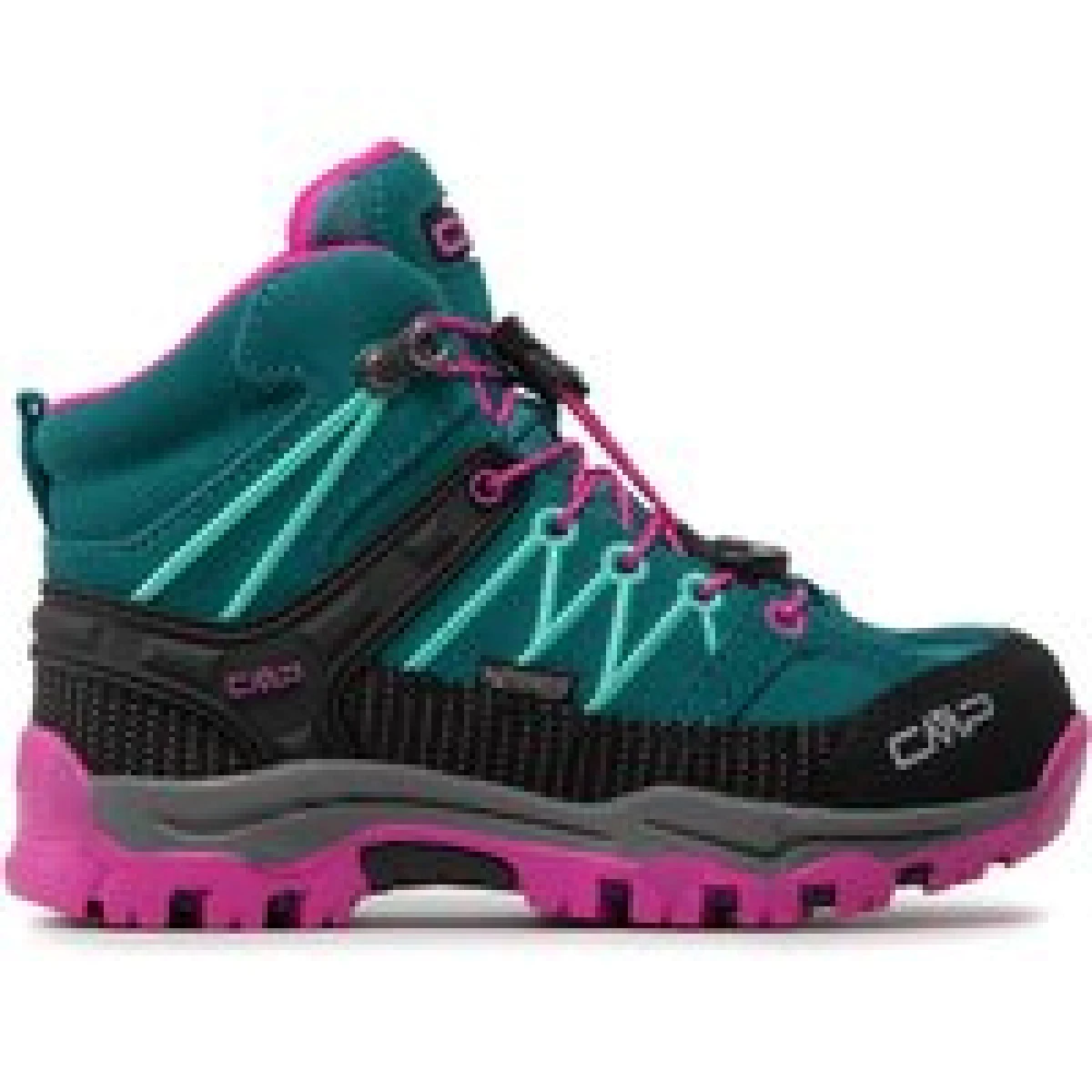 Trekking čevlji CMP Kids Rigel Mid Trekking Shoes Wp 3Q12944 Zelena · záber 4