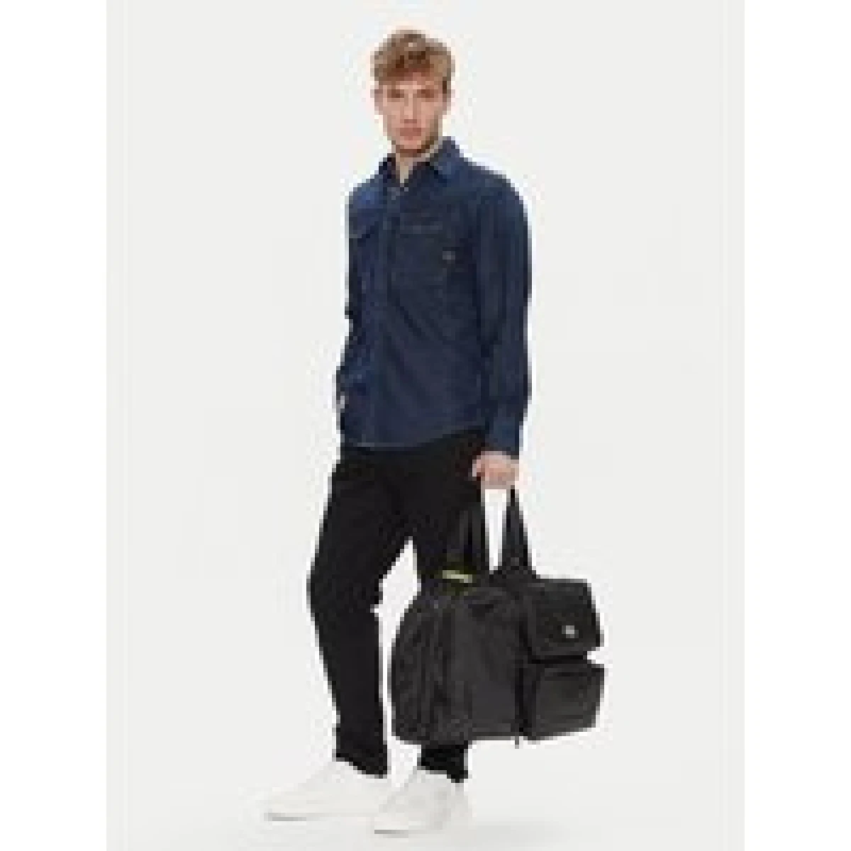 Torba za vikend Calvin Klein Tech Utility Tote LV04G3148G Črna · záber 1