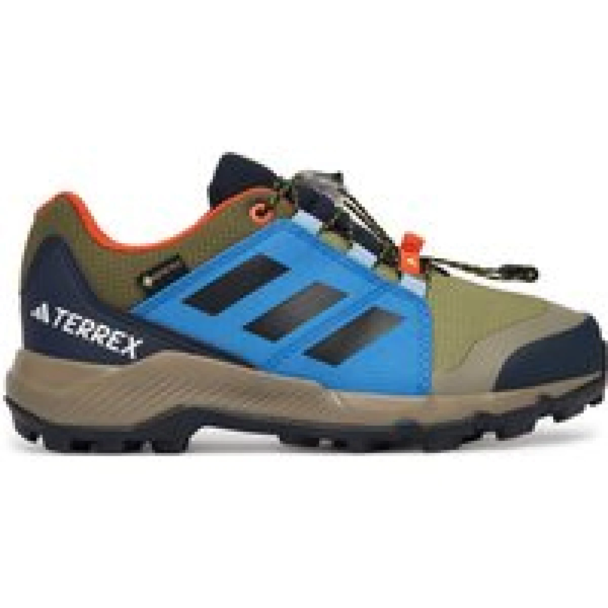 adidas Trekking čevlji Terrex Gore-Tex JR9073 Khaki - Velikost: 36 ⅔ | Barva: zelená | Starostna skupina: Odrasli | Spol: Otroški · záber 1