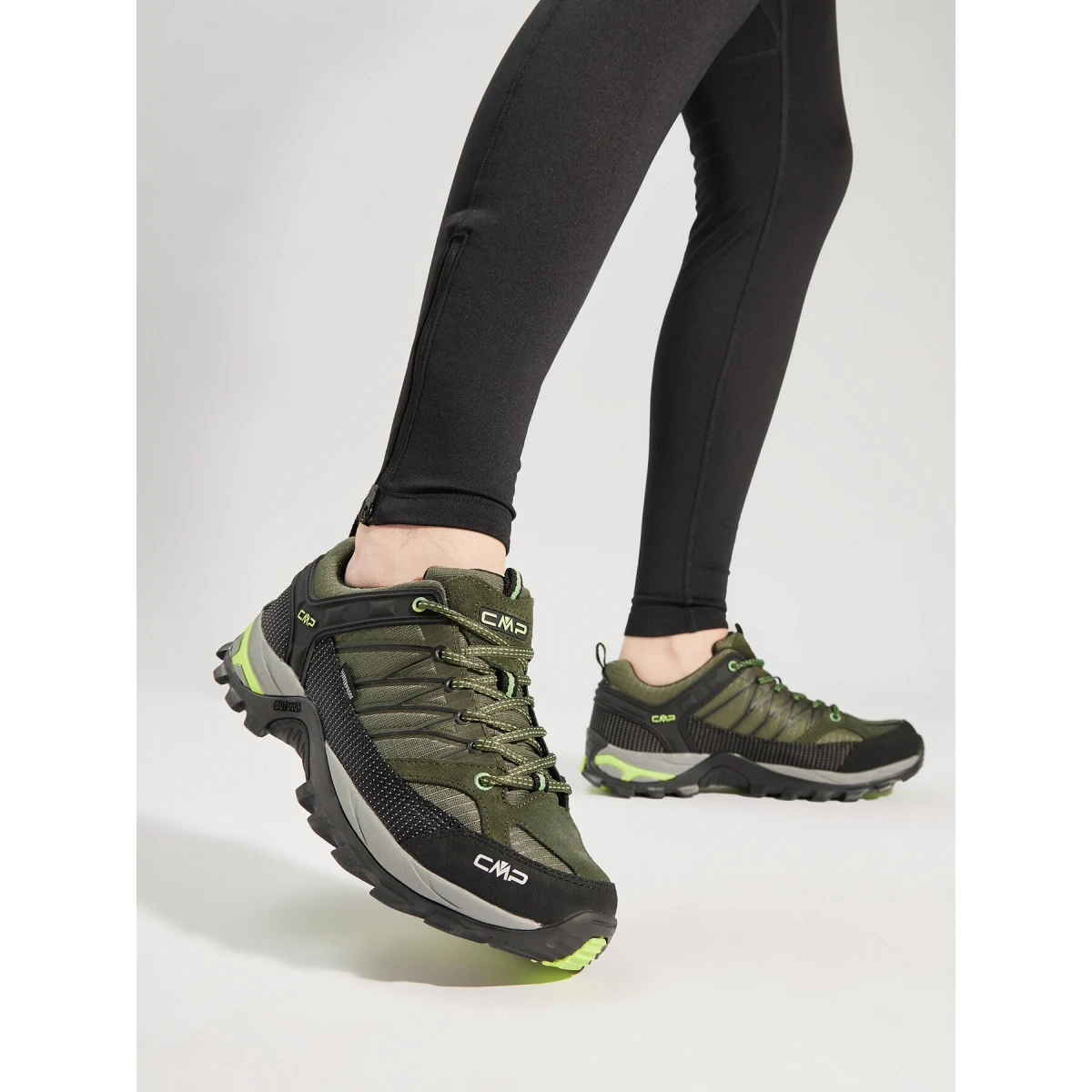 Trekking čevlji CMP Rigel Low Trekking Wp 3Q54457 Khaki · záber 2