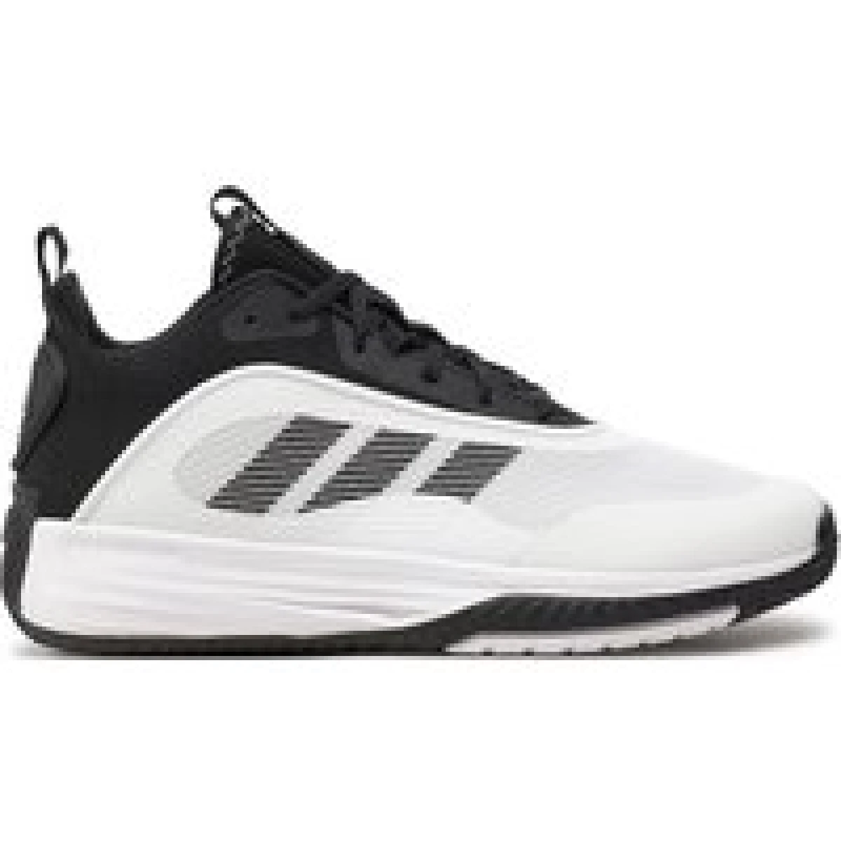 Čevlji za košarko adidas Ownthegame 3.0 IF4565 Bela - Velikost: 40 ⅔ | Barva: biela | Starostna skupina: Odrasli | Spol: Moški · záber 1