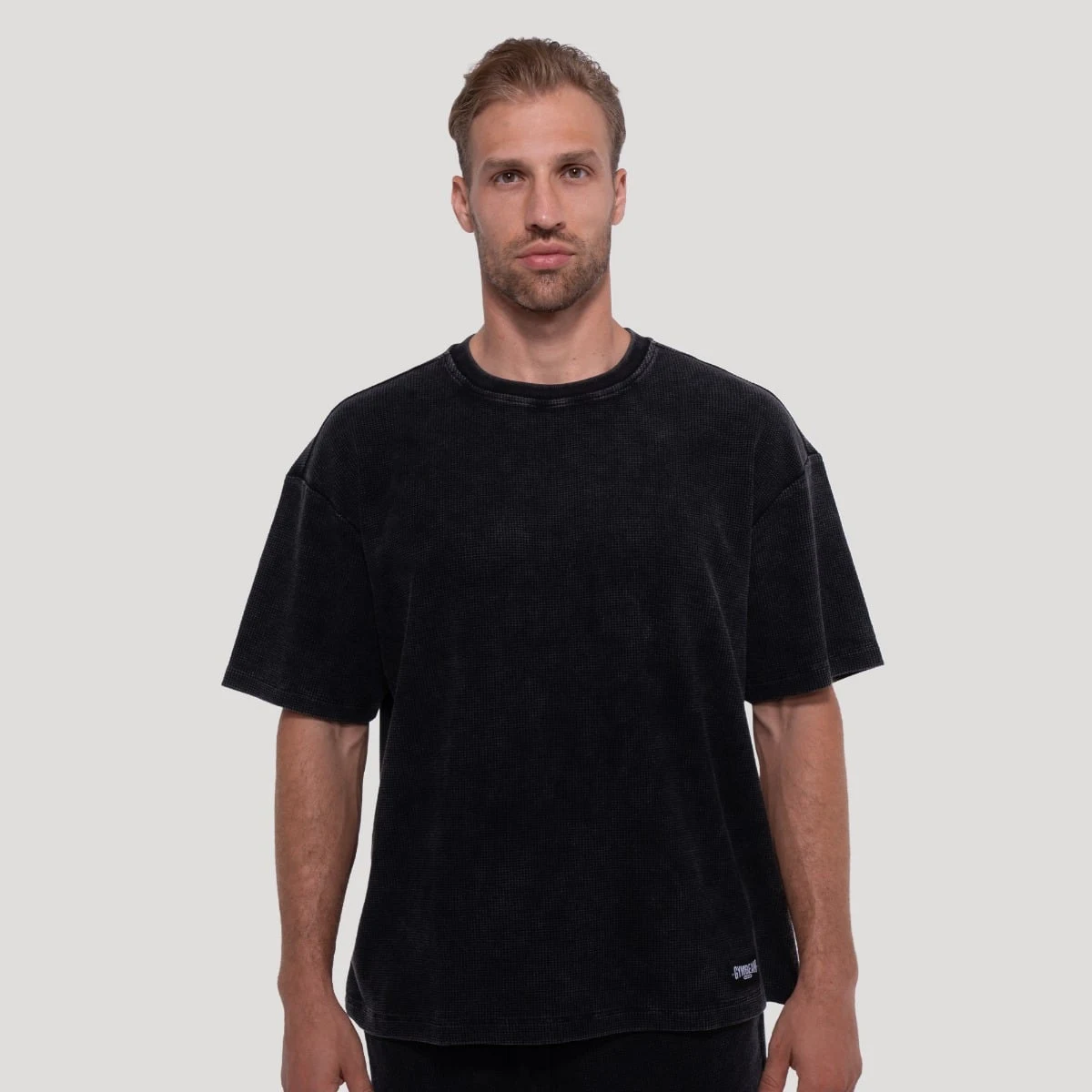 GymBeam Majica s kratkimi rokavi Persistence Washed Brown · záber 1