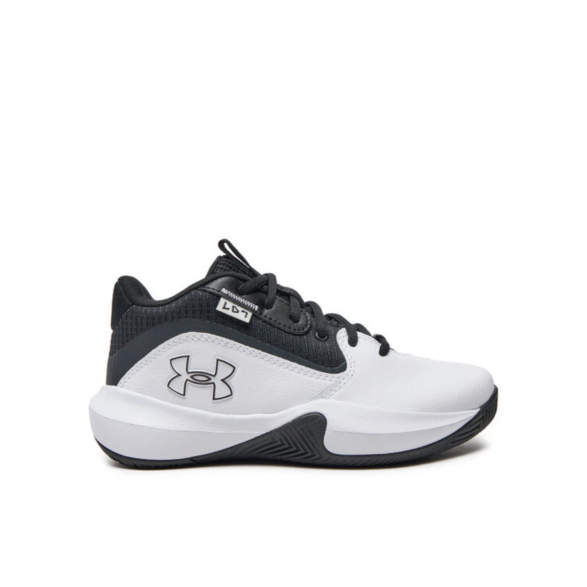 Under Armour Čevlji za košarko Grade School UA Lockdown 7 3028513 Bela - Velikost: 38 | Barva: biela | Starostna skupina: Odrasli | Spol: Otroški · záber 2