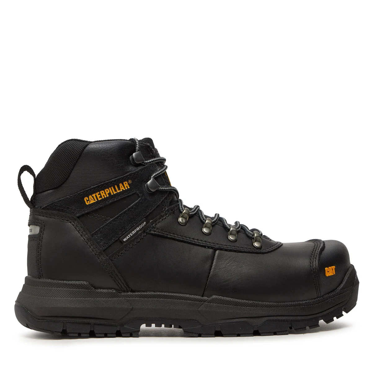 Pohodni čevlji CAT Footwear Pneumatic 2.0 St S3 Wr Hro Src P725692 Črna - Velikost: 43 | Barva: čierna | Starostna skupina: Odrasli | Spol: Moški · záber 2