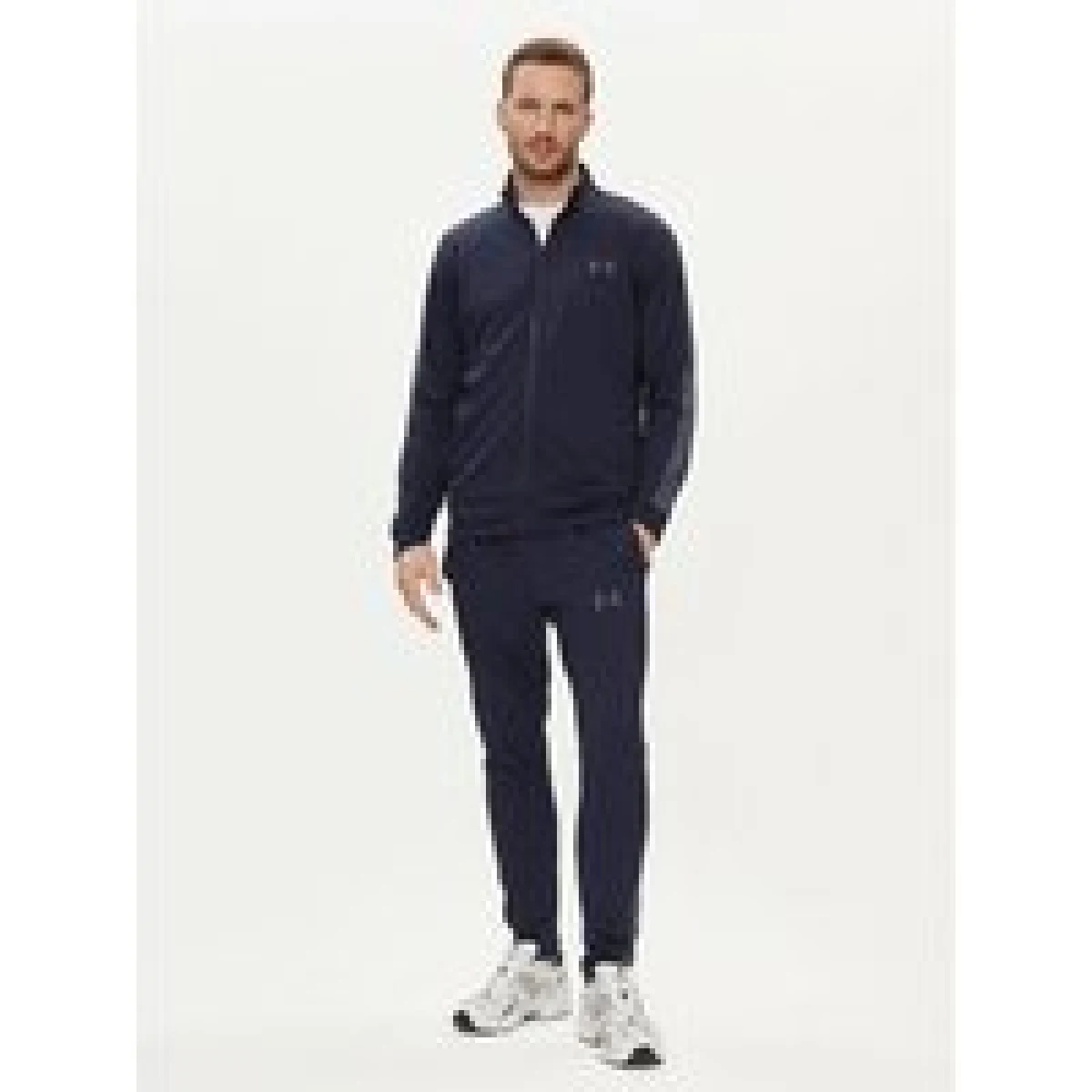 Under Armour Trenirka Ua Knit Track Suit 1357139-410 Mornarsko modra Fitted Fit · záber 1