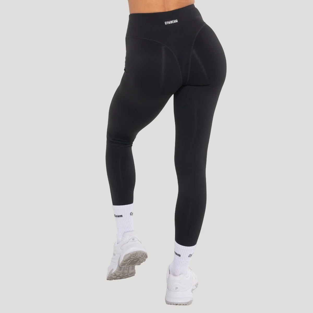 GymBeam Ženske pajkice Flow Black · záber 2
