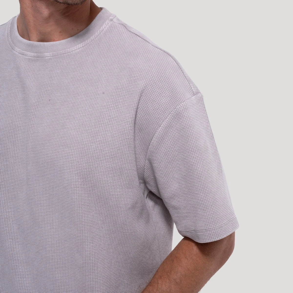 GymBeam Majica s kratkimi rokavi Persistence Washed Cloud · záber 3