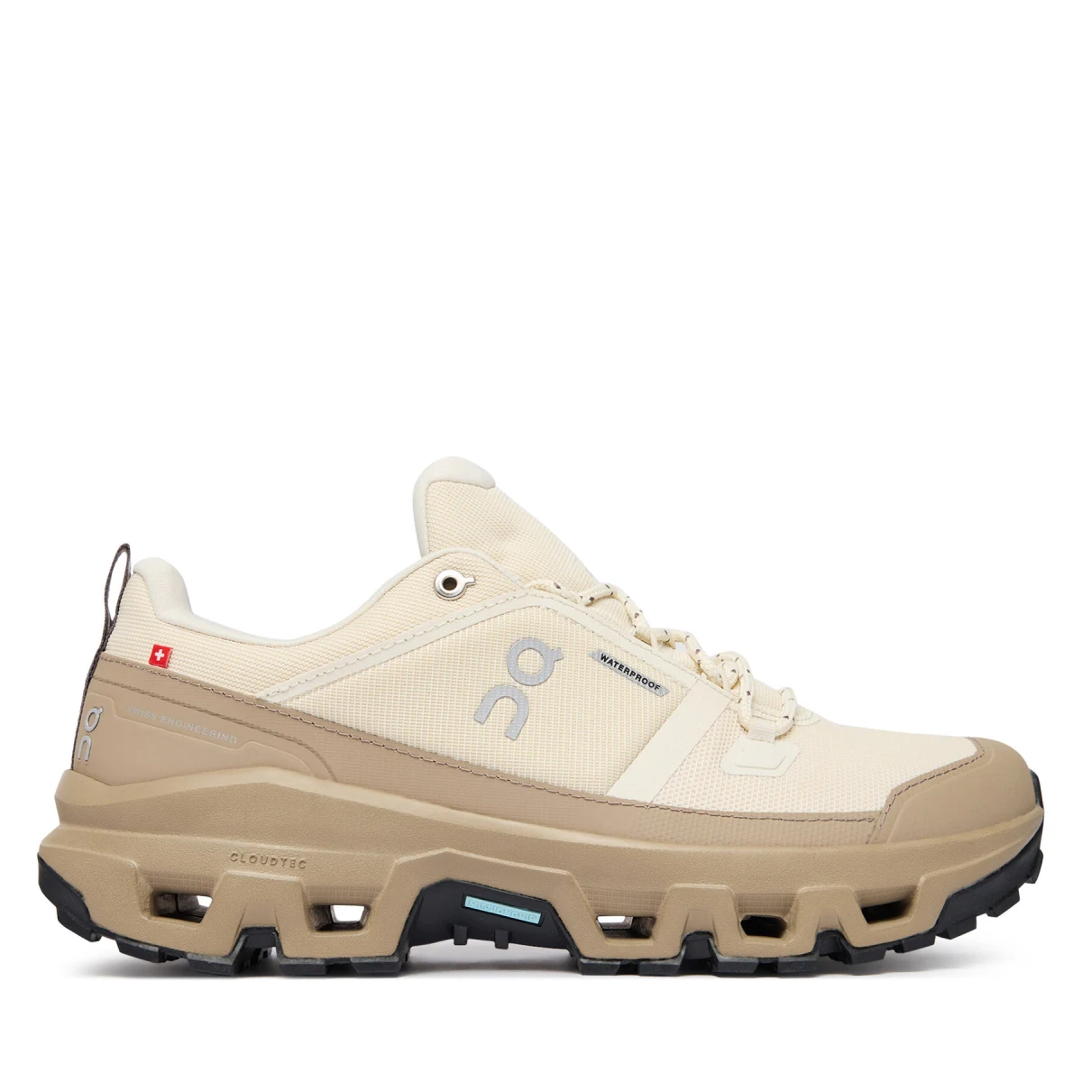 Trekking čevlji On Cloudrock Low WP 3MF10255 Svetlo bež · záber 2