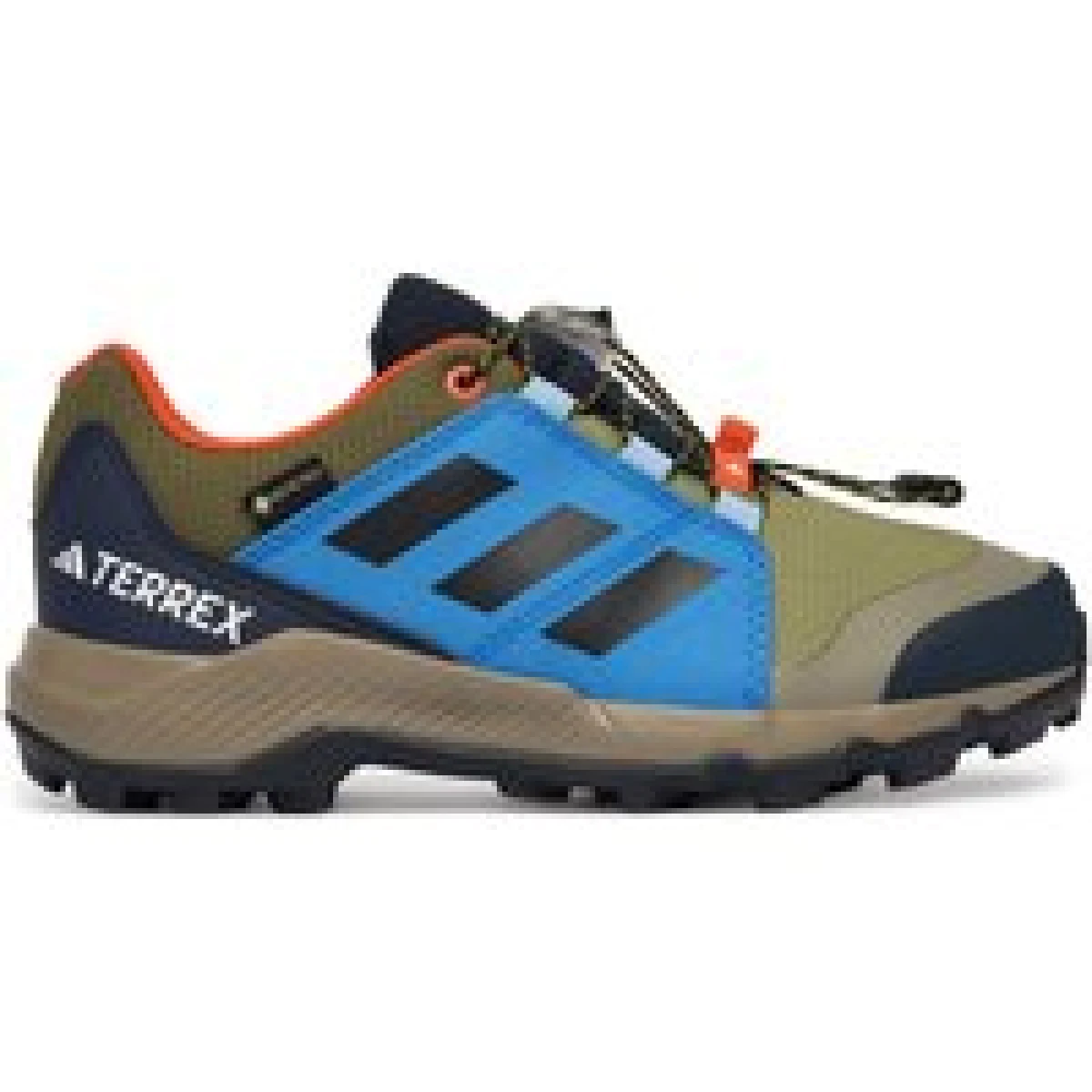 Trekking čevlji adidas Terrex Gore-Tex JR9073 Khaki - Velikost: 36 | Barva: zelená | Starostna skupina: Odrasli | Spol: Unisex · záber 1