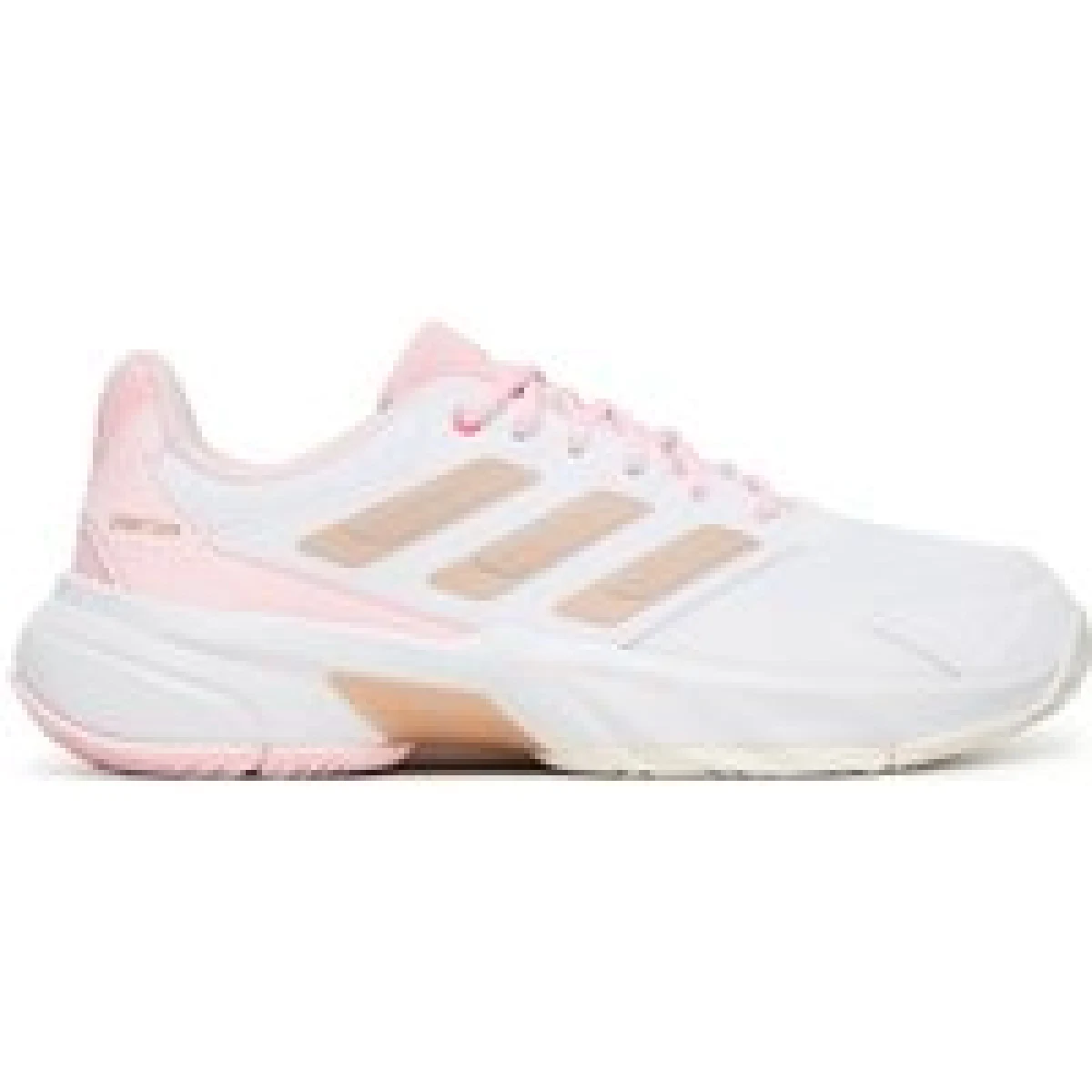 Čevlji za tenis adidas Courtjam Control 3 JP9739 Bela - Velikost: 37 ⅓ | Barva: biela | Starostna skupina: Odrasli | Spol: Ženski · záber 3