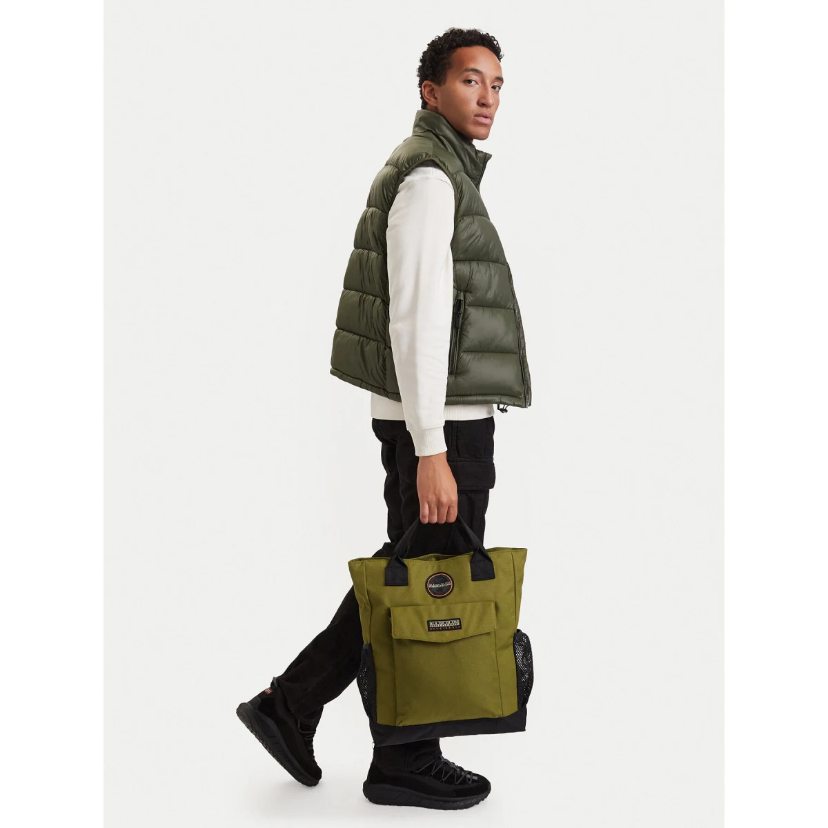 Nahrbtnik Napapijri Voyage NP0A8ATY Khaki · záber 2