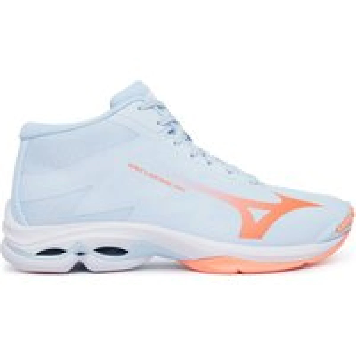 Mizuno Čevlji za športe v zaprtih prostorih Wave Lightning Pro Mid V1GC2665 Bela · záber 1