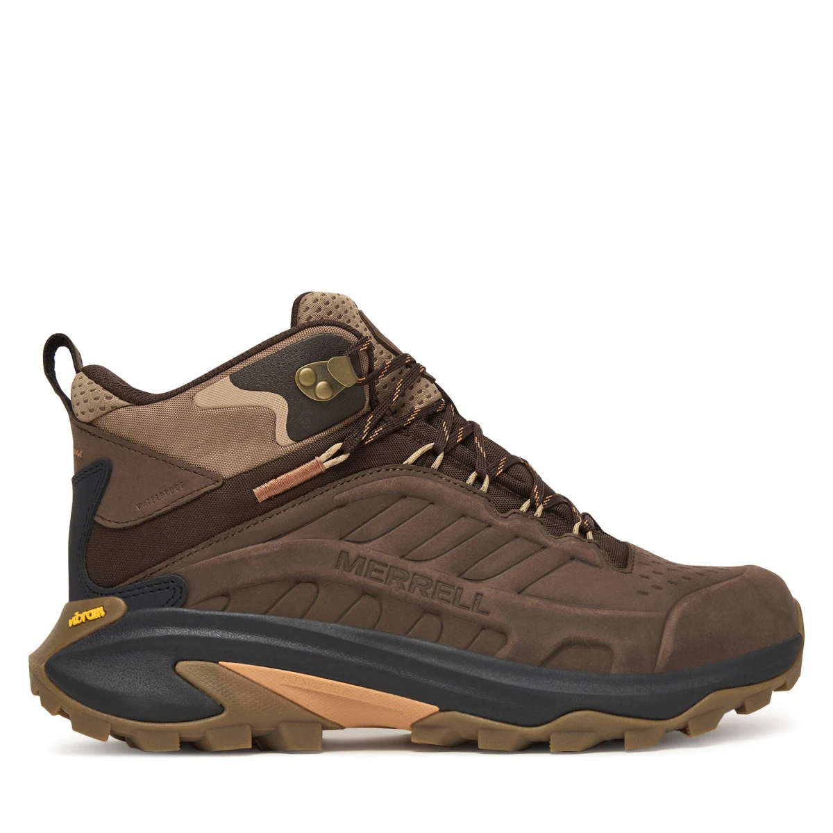 Merrell Trekking čevlji Moab Speed 2 Leather MID Waterproof J038041 Rjava - Velikost: 44 | Barva: hnedá | Starostna skupina: Odrasli | Spol: Moški · záber 4