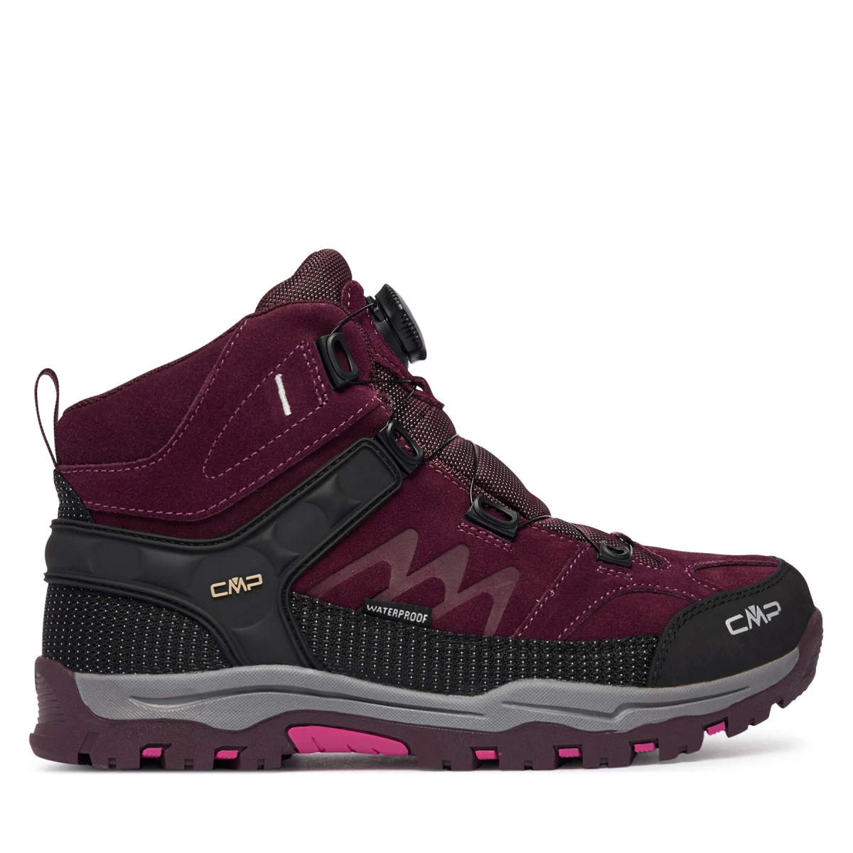Trekking čevlji CMP Kiruna Mid FitGo Wp 3Q56784J Zelena · záber 8