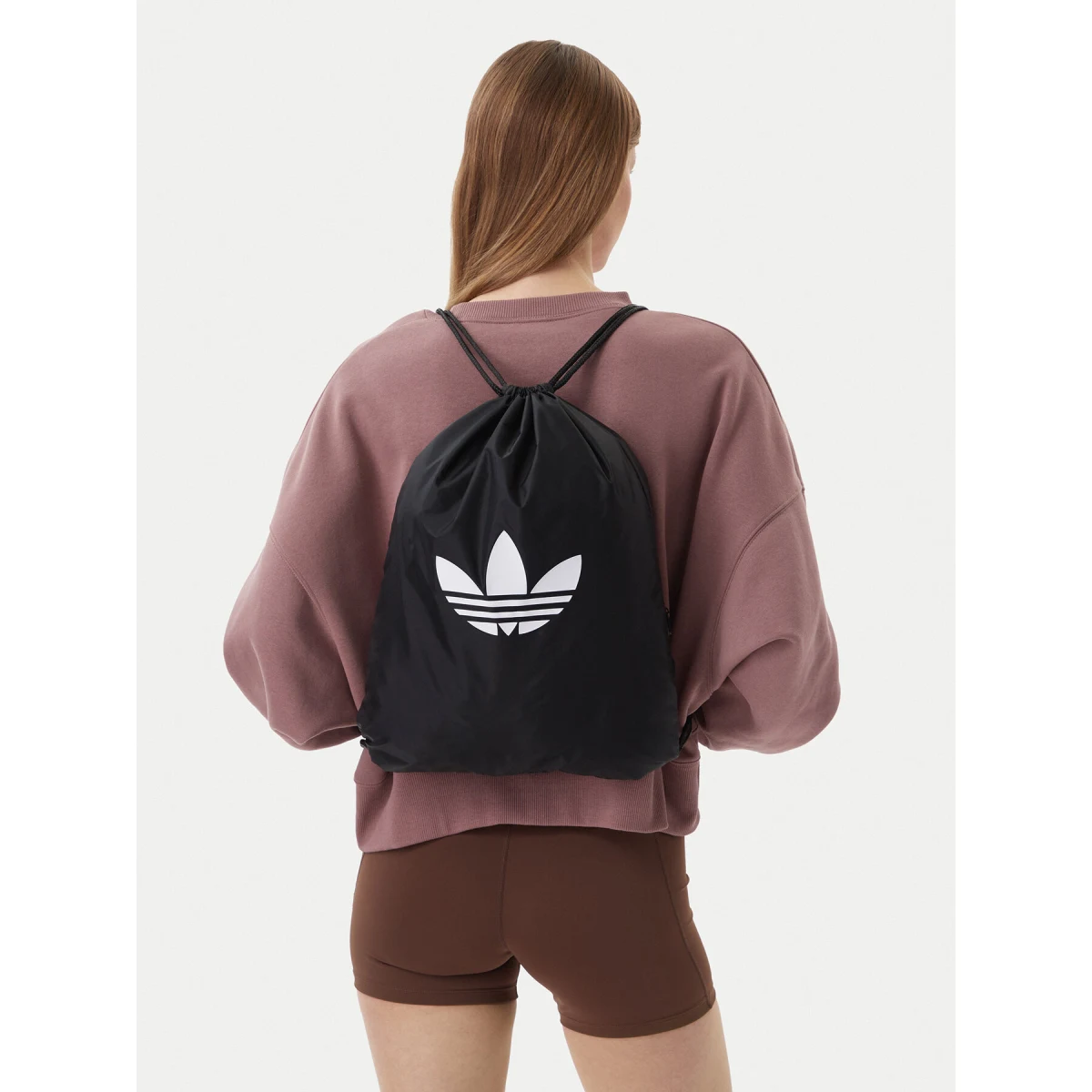 Vrečka adidas JX0229 Črna · záber 2