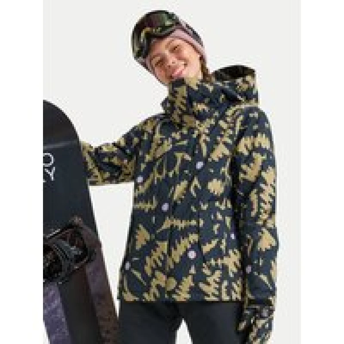 Roxy Jakna za snowboard Jetty ERJTJ03529 Črna Regular Fit · záber 1