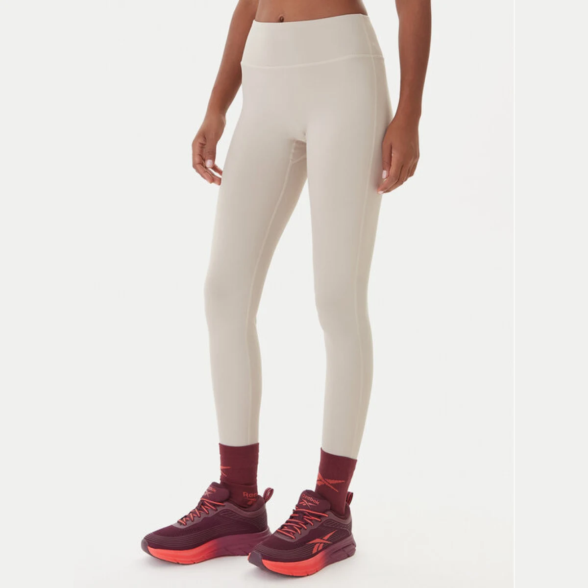 Reebok Pajkice Reebok X Ewa Chodakowska RK25311CCW Bež Slim Fit - Velikost: XS | Barva: béžová | Starostna skupina: Odrasli | Spol: Ženske · záber 2