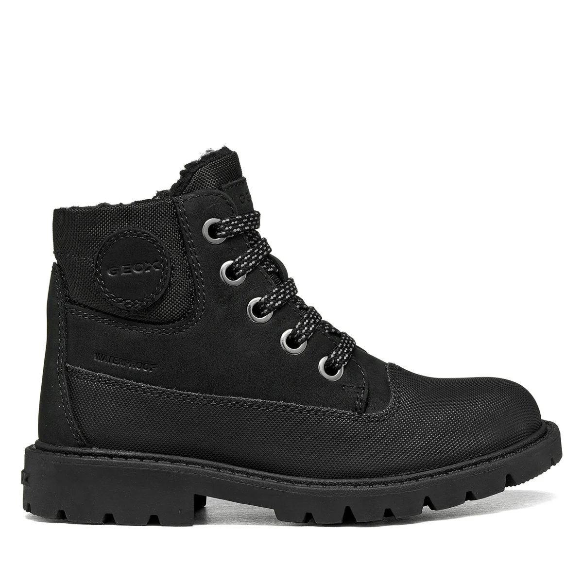 Pohodni čevlji Geox J Shaylax Boy Wpf J66HDB 032FU C9999 D Črna · záber 2