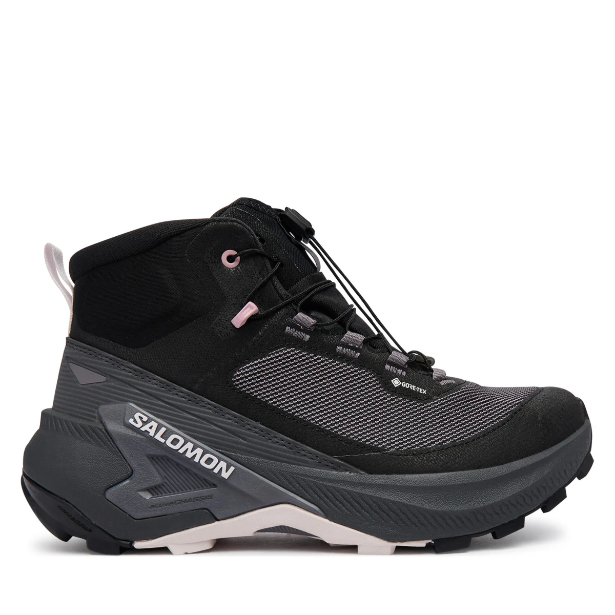 Trekking čevlji Salomon Genesis Mid GTX L45409700 Temno siva - Velikost: 41 ⅓ | Barva: sivá | Starostna skupina: Odrasli | Spol: Ženski · záber 2