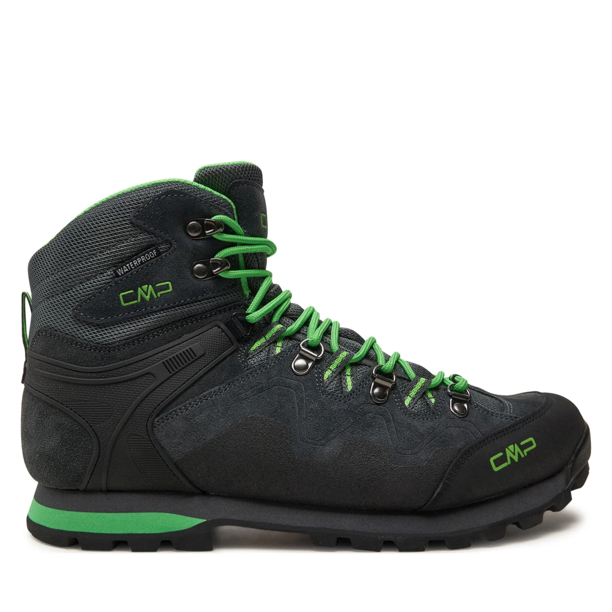 CMP Trekking čevlji Athunis Mid Trekking Shoes Wp 31Q4977 Siva - Velikost: 40 | Barva: sivá | Starostna skupina: Odrasli | Spol: Moški · záber 4