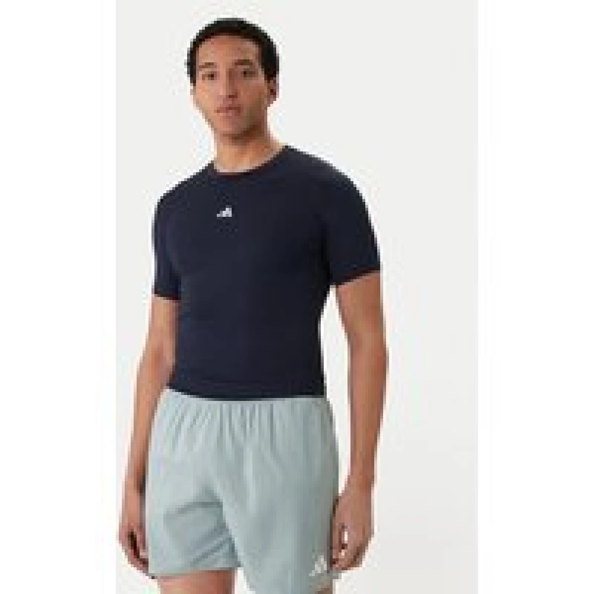 adidas Športna majica TECHFIT Compression Training JX2561 Mornarsko modra Slim Fit - Velikost: XL | Barva: modrá | Starostna skupina: Odrasli | Spol: Moški · záber 1