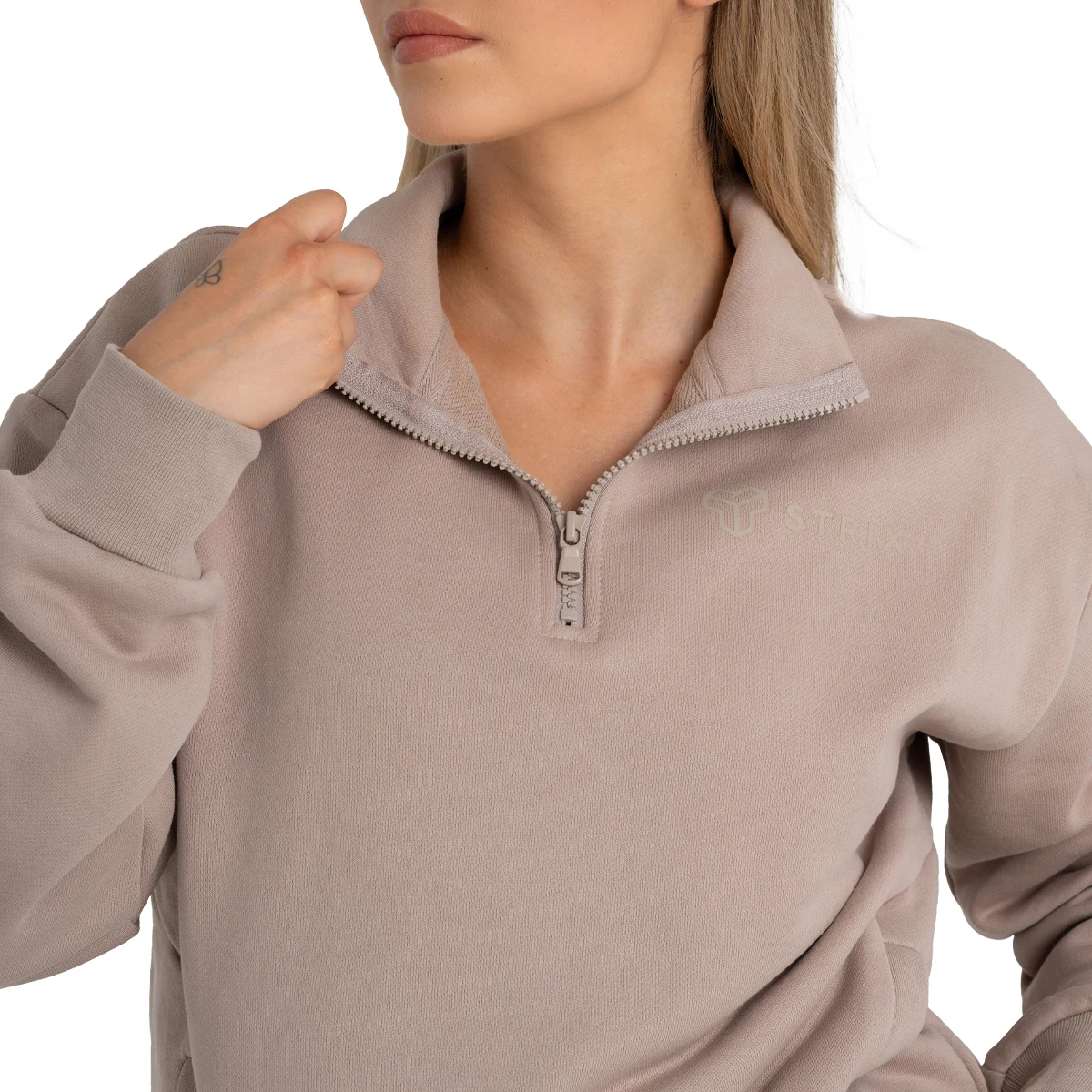 STRIX Ženski pulover Taupe · záber 6