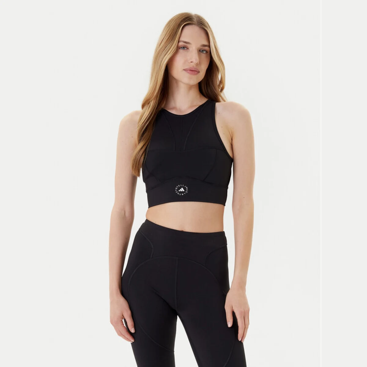 adidas by Stella McCartney Špotni nedrček Training JW4545 Črna · záber 2