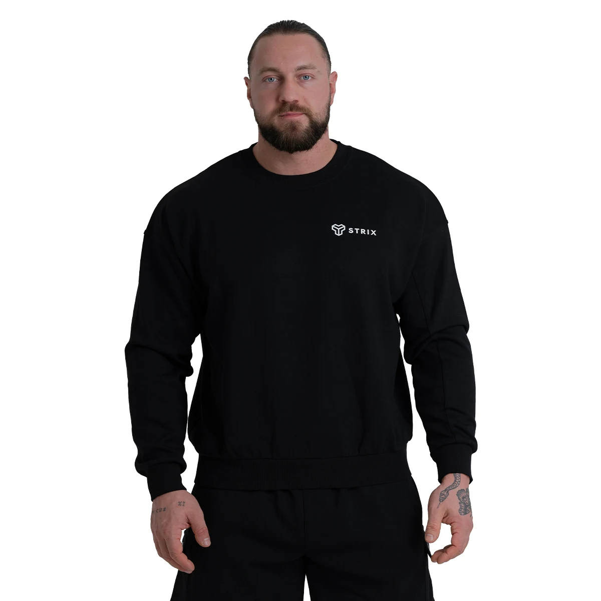STRIX Pulover ZOA Relaxed Black - Barva: čierna | Starostna skupina: Odrasli | Teža: 0,6268 g | Pakiranje: 30 · záber 6