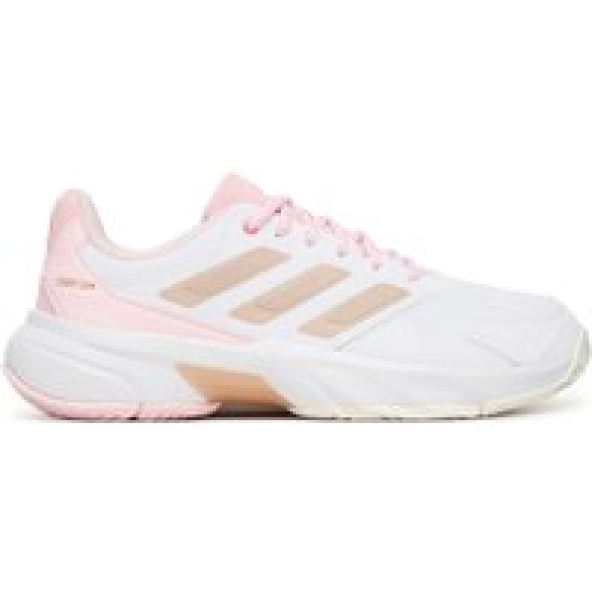 Čevlji za tenis adidas Courtjam Control 3 JP9739 Bela - Velikost: 37 ⅓ | Barva: biela | Starostna skupina: Odrasli | Spol: Ženski · záber 1